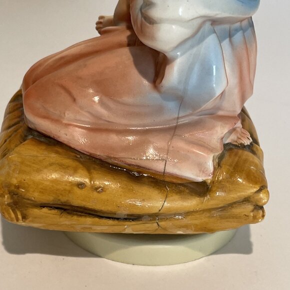 VTG 1971 Sankyo Chadwick Music Box Madonna and Child Ave Maria Christianity - Picture 7 of 13